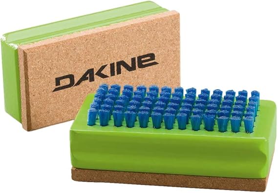 Dakine Nylon/Cork Brush - Green - Snowboard & Ski Tools