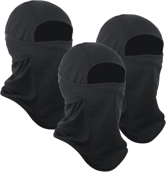 3 Pieces Balaclava Ski Mask -Winter Full Face Mask for Men Women Windproof Weather Outdoors Cover for Men Women Boys Girls