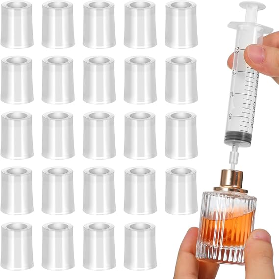 Didiseaon Perfume Dispenser Syringe Conversion Head 100 pcs