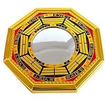 fengshuisale Feng Shui Bagua Convex Mirrors Pakua W Free Red String Bracelet J2347