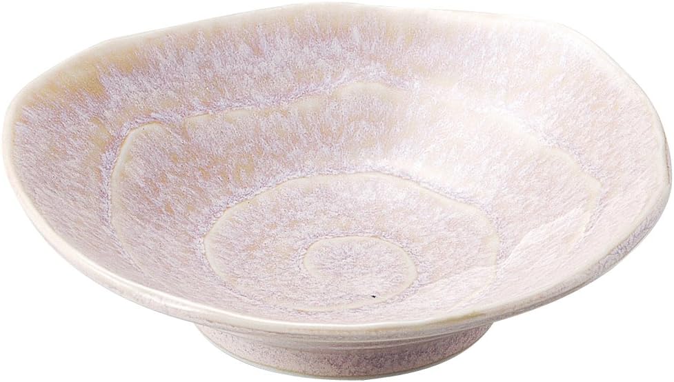 Yamashita Crafts 14011890 Kakura Shino Swirl Shaped 5.0 Pots φ15.7 x 4.2cm