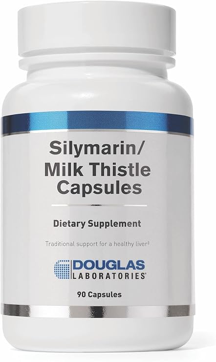 Douglas Laboratories Silymarin/Milk Thistle Capsules, 90 Capsules