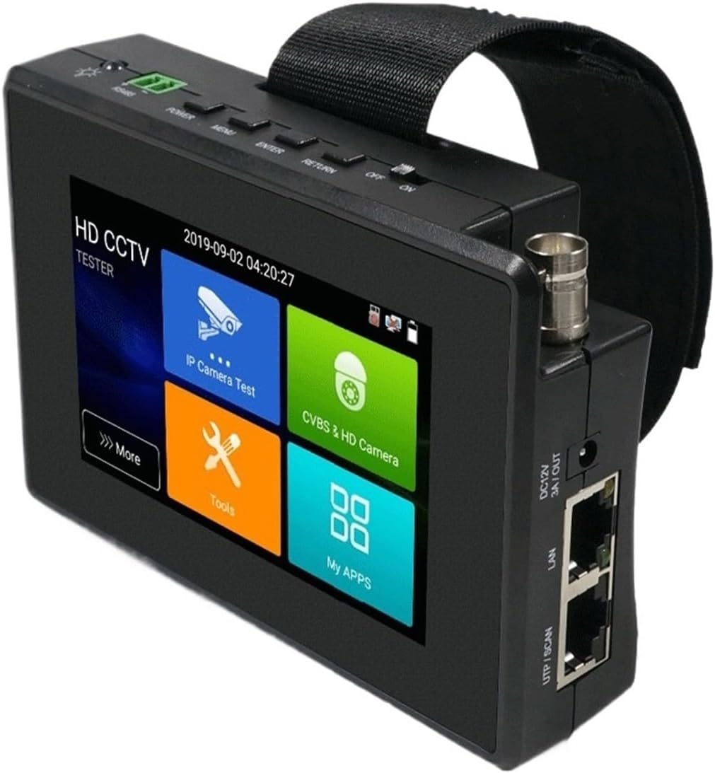 CCTV Tester Monitor IPC-1800S1800SN ADH CVBS Plus Update 8MP AHD TVI CVI CVBS HD 4.0 CCTV Tester Monitor 4 Inch 4K H265 IP Camera Tester Professional Testing Tools1800S