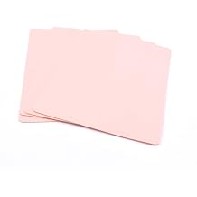 Art&Beauty 4PCS Pink Double Sides Blank Tattoo Practice Fake Skins for Beginners and Expert