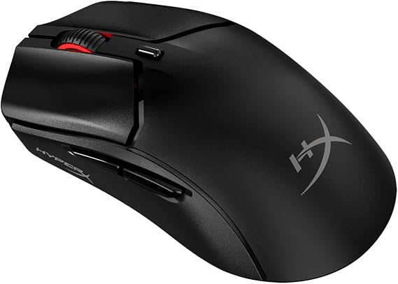 HyperX Pulsefire Haste 2 Mini Wireless Gaming Mouse for PC Compact Lightweight Bluetooth 2.4GHz Black