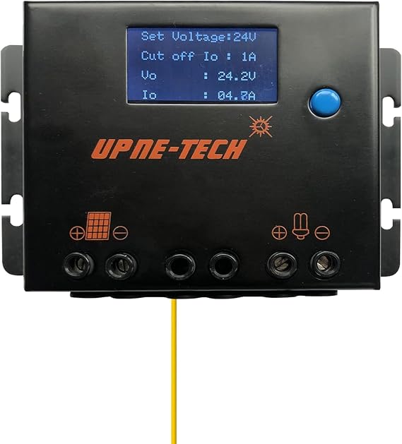 Solar Pump Controller,LCB 15A with LCD Display,DC Pump Controller,Linear Current Boosters Used in Solar Direct Pumping Applications;Compatible Models: 12V or 24 VDC Pumps; Input Voltage: 16 - 60 VDC