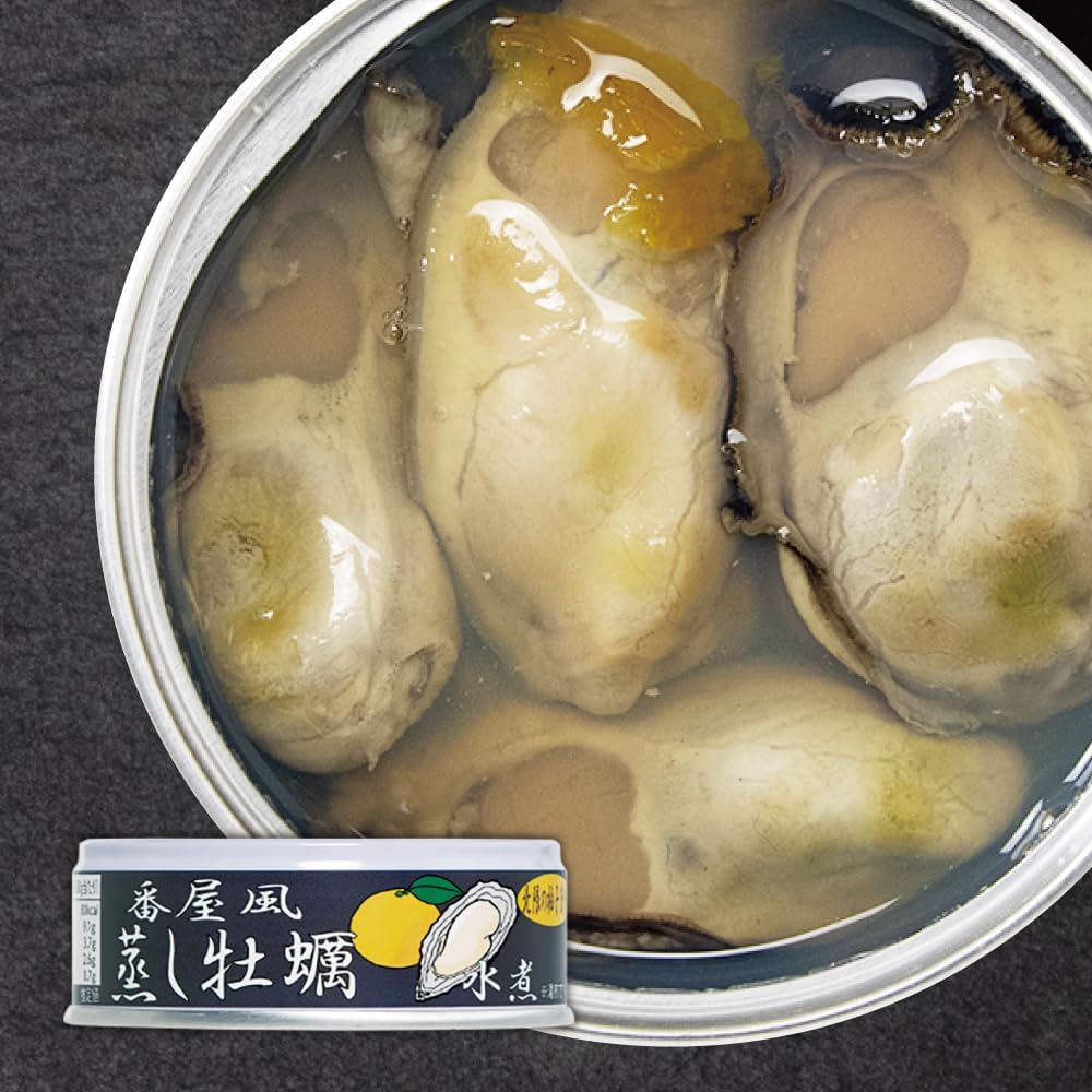 Banya-style steamed oysters, boiled in water, canned thyme, marten, fisheries, canned oysters, oysters, oysters, oysters, canned oysters, cans, boiled in water 1 can