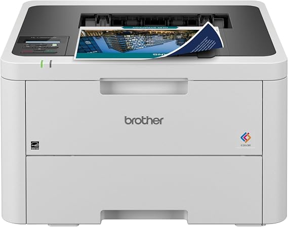 Brother HLL3220CDW Wireless Compact Color Laser Printer, Duplex and Mobile Device Printing | Includes 2 Month Refresh Subscription Trial1, Amazon Dash Replenishment Ready (Renewed Premium)