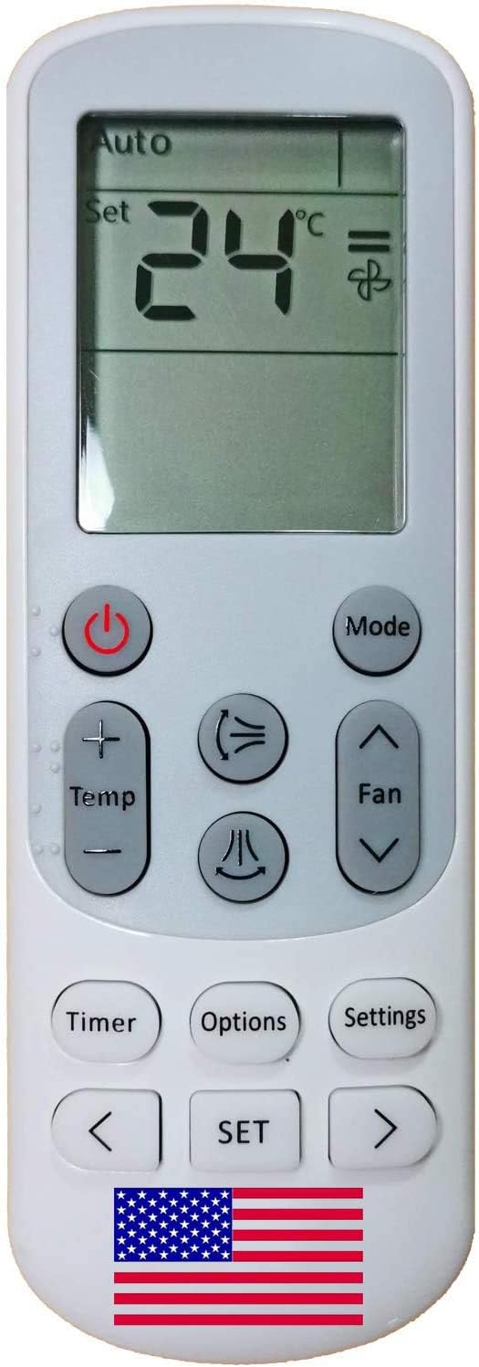 Replacement Remote Control Fit for Samsung DB93-15169C DB9315169C DB93-15169D Air Conditioner
