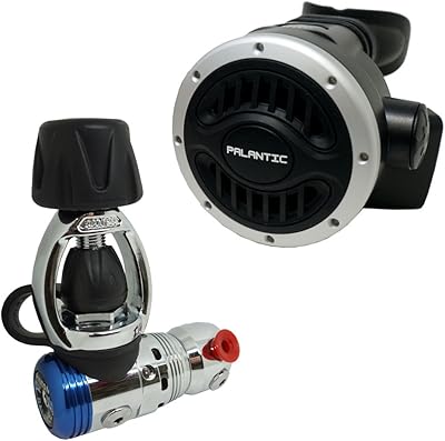 Palantic PalanticScuba Diving AS103 Yoke Regulator & Octopus Combo