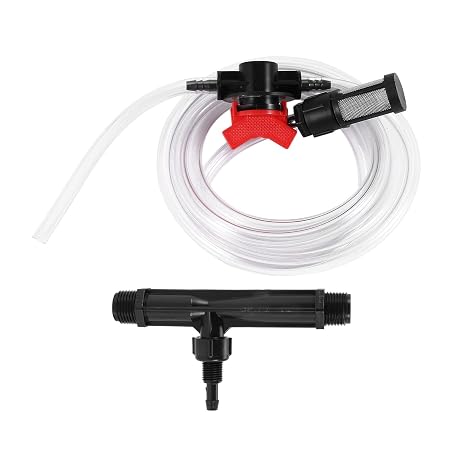 1/2 Irrigation Device Fertilizer Injector Switch Water Tube Kit