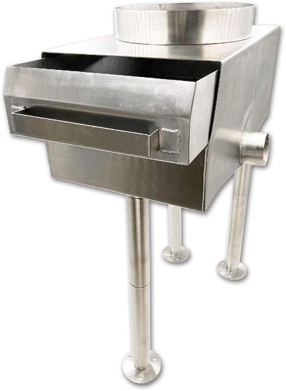 Garbage Disposal Replacement Unit w/2" Outlet on Right & Left Side for Restaurants
