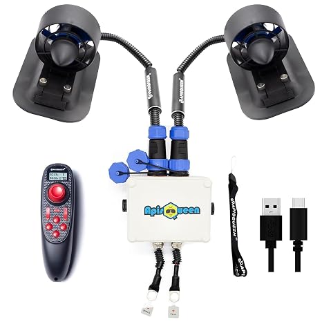 12-16V Underwater Thruster U2 Set,Thrust 7.5 Lbs