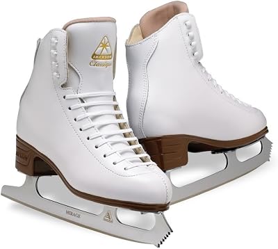 Jackson Ultima Classique JS1991 White Kids Ice Skates Width B Size 2