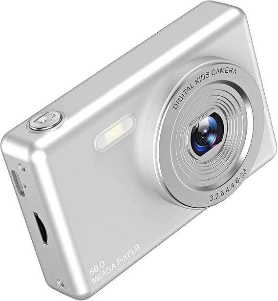 Digital Camera Portable Camera 4K Kids Camera Point Shoot Camera Support Transmission for Teens