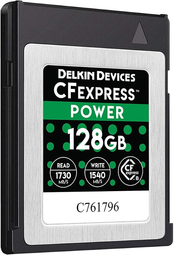 Delkin Devices 128GB Power CFexpress Type B Memory Card (DCFX1-128)