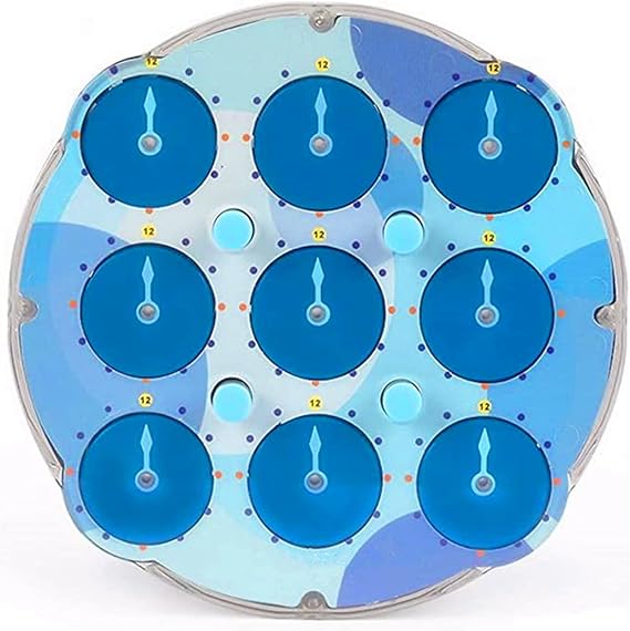 cuberspeed Magnetic Clock Puzzle Clock Puzzle Game Toys for Kids