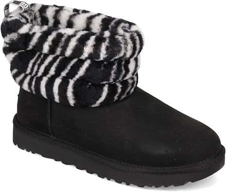 UGG Unisex-Child Fluff Mini Quilted Fashion Boot