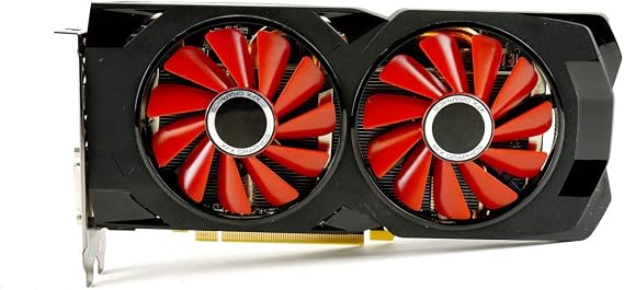 XFX Radeon RX 570 RS Black Edition 1328MHz, 8gb 256bit GDDR5, DX12 VR Ready, Dual BIOS, 3xDP HDMI DVI, AMD Graphics Card (RX-570P8DBD6)