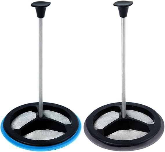 2-Pack Silicone French Press Coffee Makers compatible with Jetboil Flash Camping Stoves, french press coffee maker for Jetboil Flash Camping Stoves,Regular Size (2)