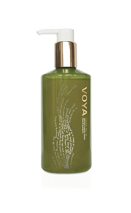 Voya Clean Me Up Gentle Hand Wash, Certified Organic, Natural Hand Wash, Lime and Mandarin Scent, 300ml, 10 fl.oz