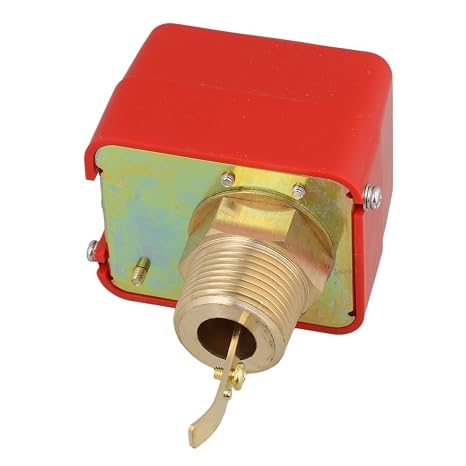 Water Flow Switch 3/4" SPDT HFS-20 Cooling System Water Paddle Flow Control Switch AC 250V 16A