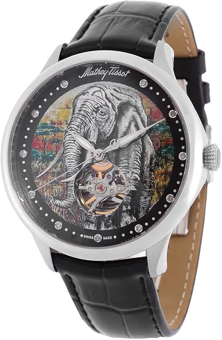 Mathey-Tissot Edmond Auto Handcrafted Multi-Color Dial Men's Watch MC1886AEL