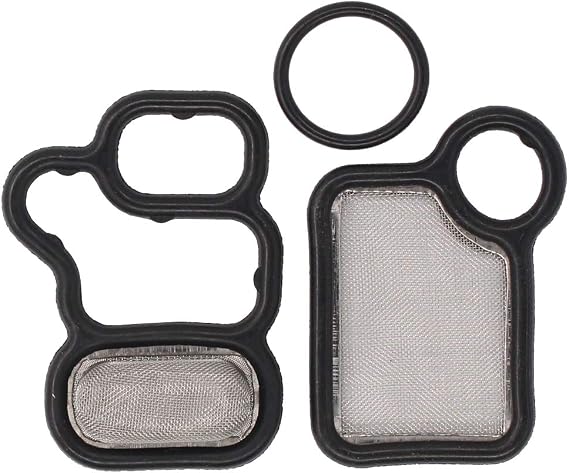 NewYall VVT VTEC Solenoid Gasket Valve Cover Set Spool Valve Filter Screen