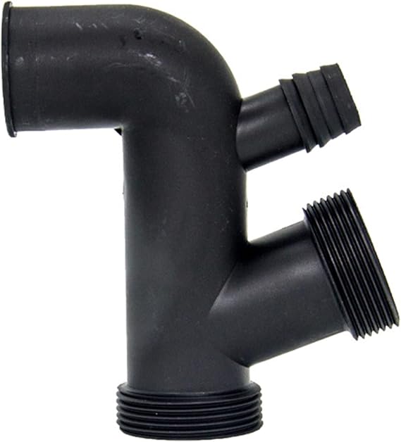 VALINK Kitchen Three-Way Sink Drain Pipe - Practical Drainage Connection Pipe With Three-Way Water Elbow