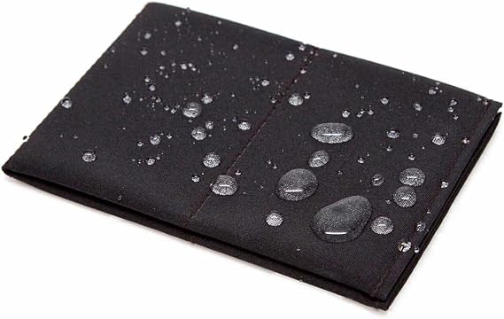 SlimFoldTM Minimalist Wallet - RFID Option - Thin, Durable, and Waterproof  - Made in USA - Original Size