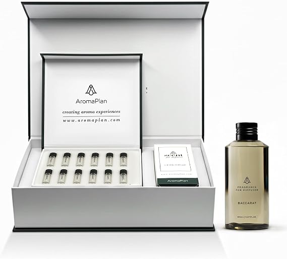 AromaPlan Baccarat Rouge Hotel Diffuser Oil + Sample Kit