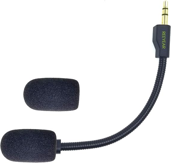 REEYEAR Replacement Game Mic fits for Logitech G PRO X2,G PRO X Wireless and G Pro Wired Gaming Headsets,Detachable Noise Cancelling Crystal-Clear Game Microphone,Mic Only