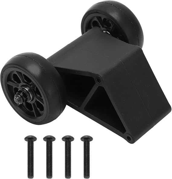 Head Up Wheel for ZD Racing DBX - 07 1/7 RC Car, RC Car Head Up Wheel Upgrade Accessory, Durable Rubber and Plastic Front Bumper Wheel with Wide Base for High - Speed
