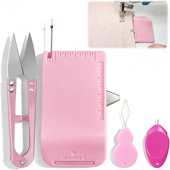 4Pcs Magnetic Seam Guide for Sewing Machine, Sewing Machine Accessories