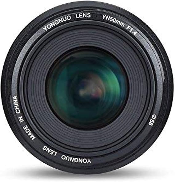 YONGNUO YN50mm F1.4 Standard Prime Lens AF/MF 0.45M Lens for Canon DSLR Camera