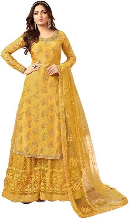 Ready to Wear Indian Pakistani Ethnic Wear Wedding Wear Sharara Style Salwar Suit for Women