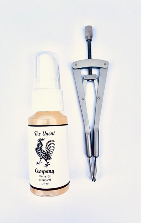 Phimosis stretching Tool and exclusive Barrier Oil