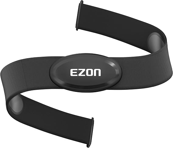 C009Pro Heart Rate Monitor Chest Strap with BLE 5.1& ANT+,HR Monitor Chest Sensor,Up to 400H Battery Life,Sitable for Running Cycling Gym,Compatible with Polar/Strava/Wahoo/Peloton