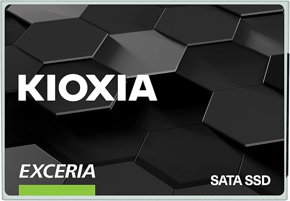 KIOXIA EXCERIA 960GB SSD – 2.5 inç SATA 6 Gbit/s, 555MB/s Okuma, 540MB/s Yazma