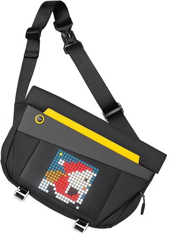 Divoom Unisex Sling Bag V Luggage Hand Luggage, Black, Black, big