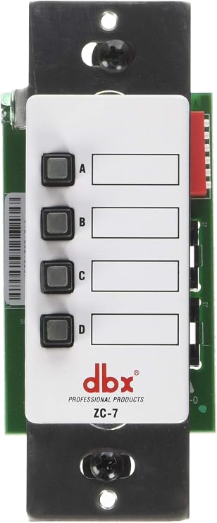 dbx ZC-7 Wall-Mounted Zone Controller