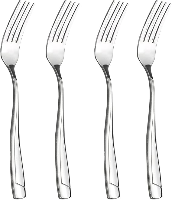 Cand 16-Piece Stainless Steel Dinner Forks, 8 Inch