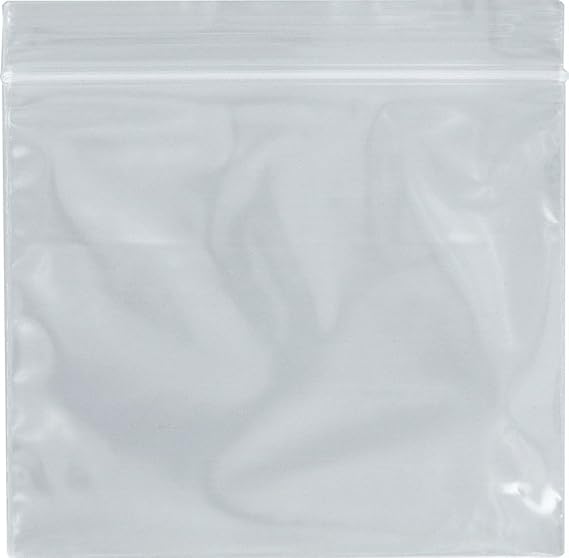 GOOACC SE Self Lock Bag Set Single Zipper ZB34, 100 Piece