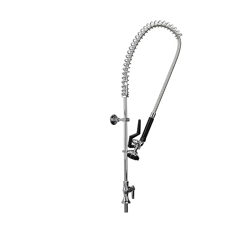 TOP-LINE Single Pantry Deck Mount Pre-Rinse Assembly, Retail Packaging