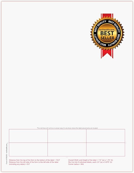 EMA Laser Pathology Label Forms