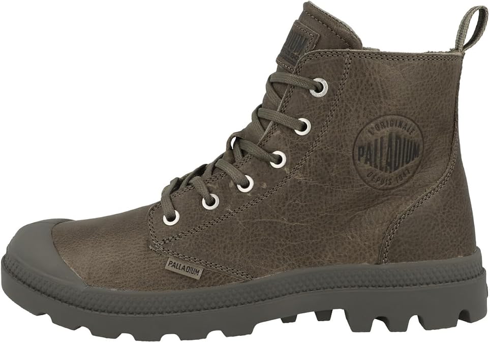 Palladium Unisex Pampa Zip LTH ESS Boots Brown 38 EU Brown 38 EU