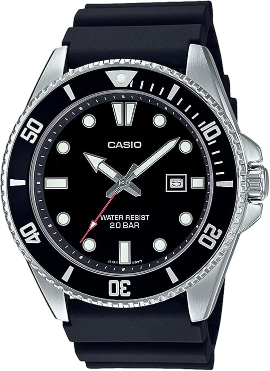 Casio Collection MDV-107 Series Online Limited Edition, Black, 1個, casual