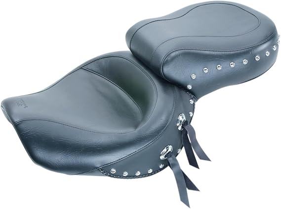 Mustang Wide Touring Seat - Studded / Front Width 16in. / Rear Width 12.5in. 76126