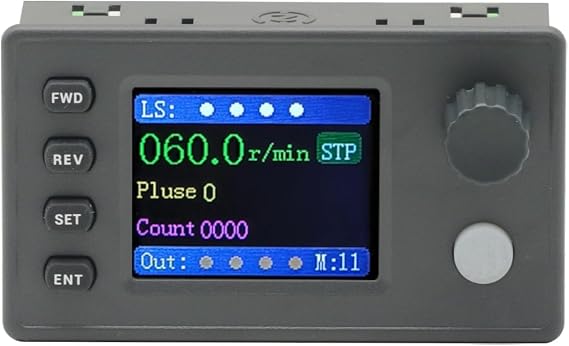SMC05 Stepper Motor Driver Controller,Servo Motor Driver Integrated Board Forward/Reverse Pulse Speed Angle Control Module,Rotation Adjustment, Speed Regulation