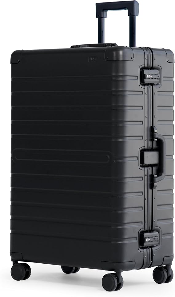 Nobl Travel Carry on Luggage, Airline Approved Zipperless Aluminum Suitcase